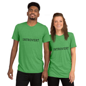 Introvert Tri-Blend Short sleeve t-shirt