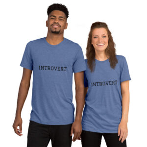 Introvert Tri-Blend Short sleeve t-shirt